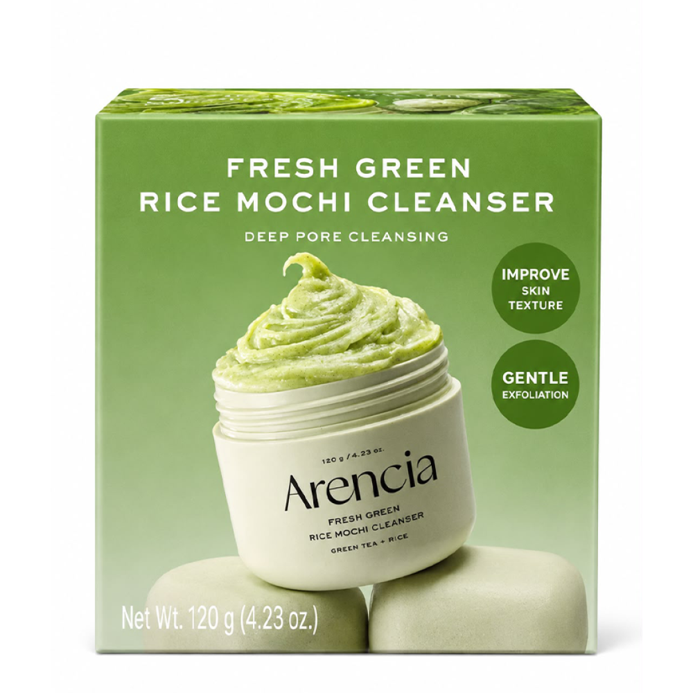 Arencia Fresh Green Rice Mochi Cleanser 120 g \premium beauty dz