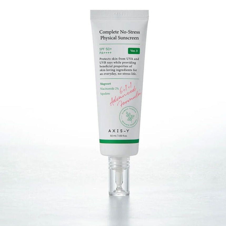 AXIS-Y Complete No-Stress Physical Sunscreen SPF50+ Algérie Premium Beauty DZ