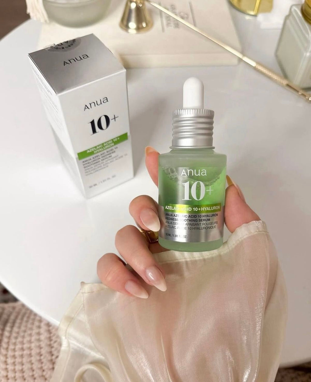 ANUA - 10+AZELAIC ACID 10 HYALURON REDNESS SOOTHING SERUM - 30ml