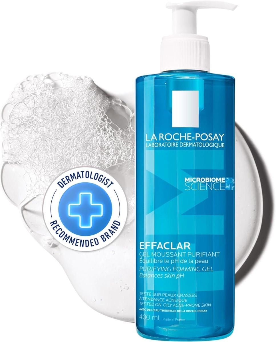LA ROCHE POSAY
LA ROCHE POSAY EFFACLAR GEL MOUSSANT PURIFIANT NETTOYANT PEAU GRASSE