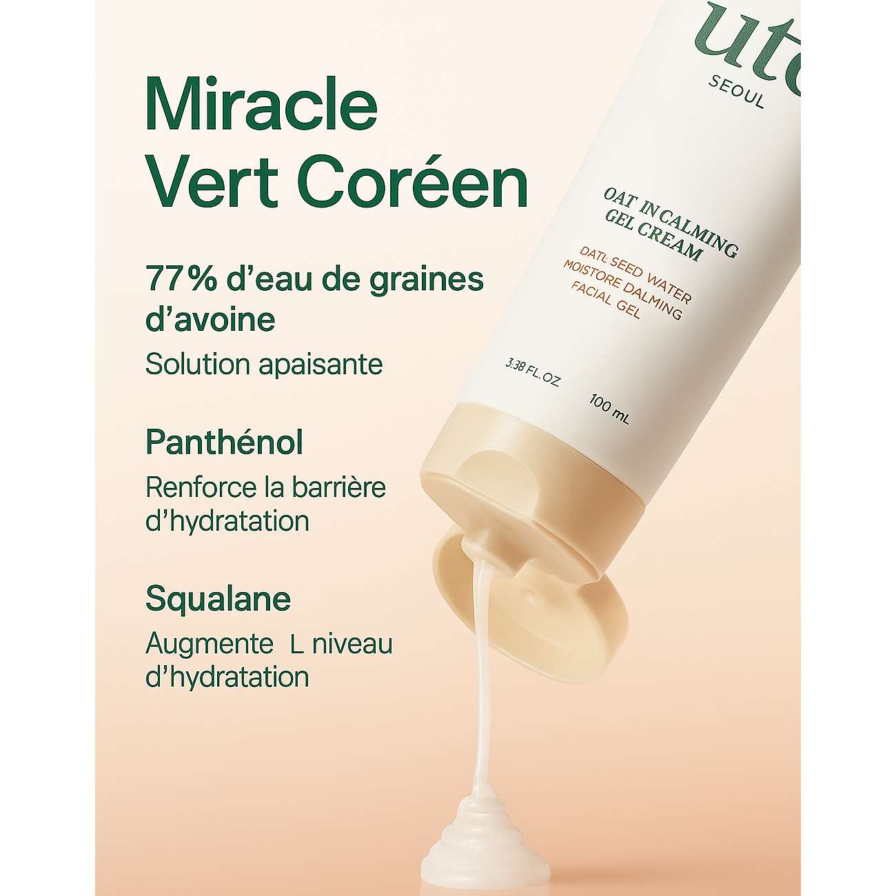Purito SEOUL – Oat-In Calming Gel Cream – Gel-Crème Apaisant À L’avoine 100 ml