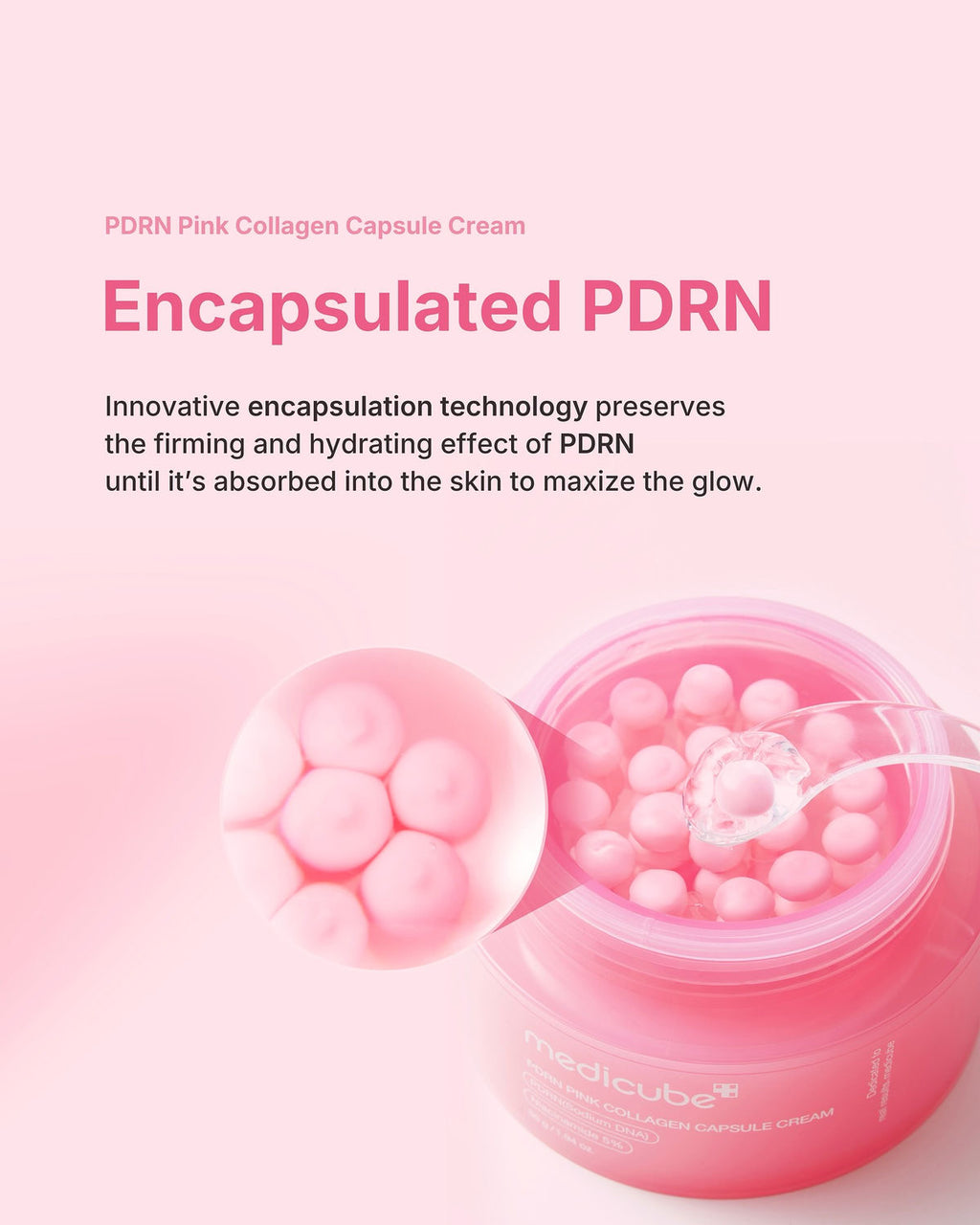 Medicube PDRN Pink Collagen Capsule Cream 55 g