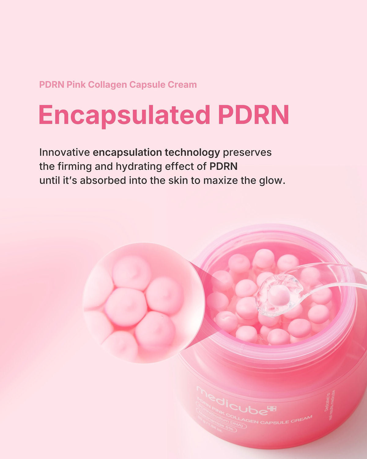 Medicube PDRN Pink Collagen Capsule Cream 55 g
