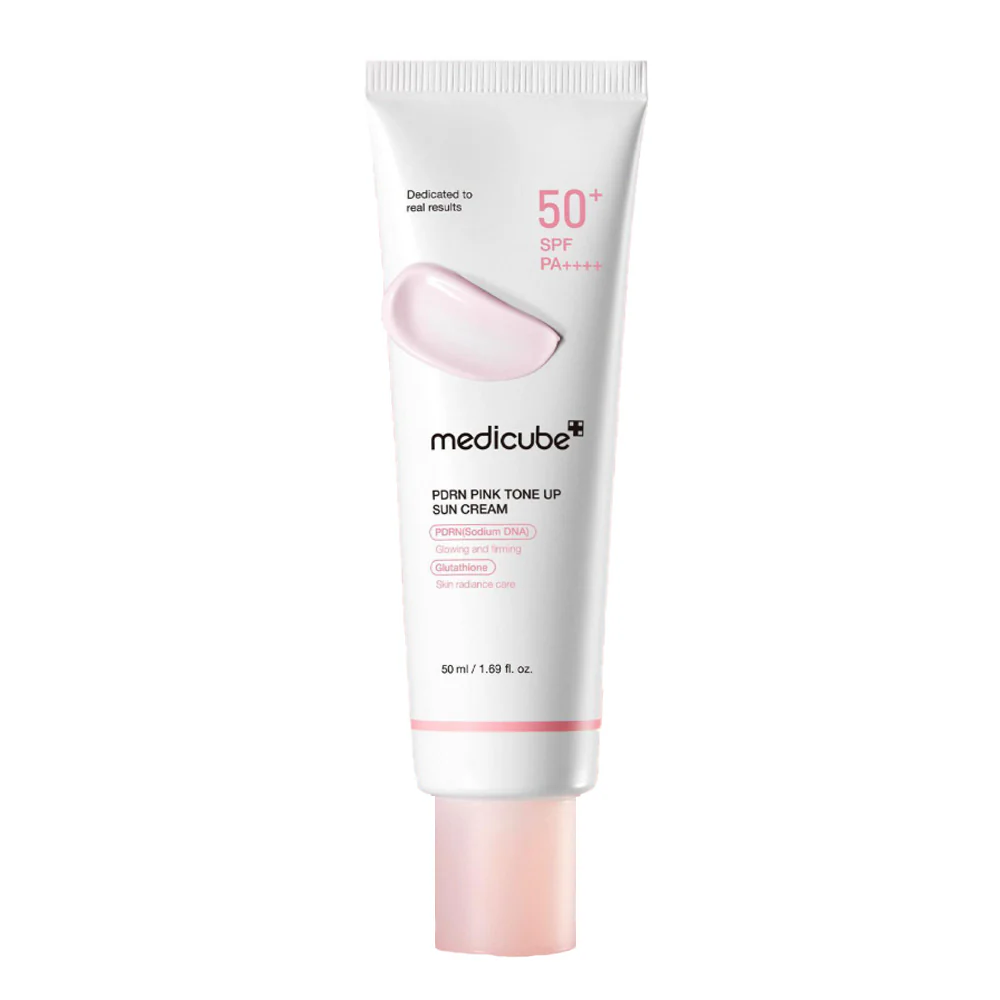 MEDICUBE PDRN Pink Tone Up Sunscreen SPF50+ PA++++ 50ml