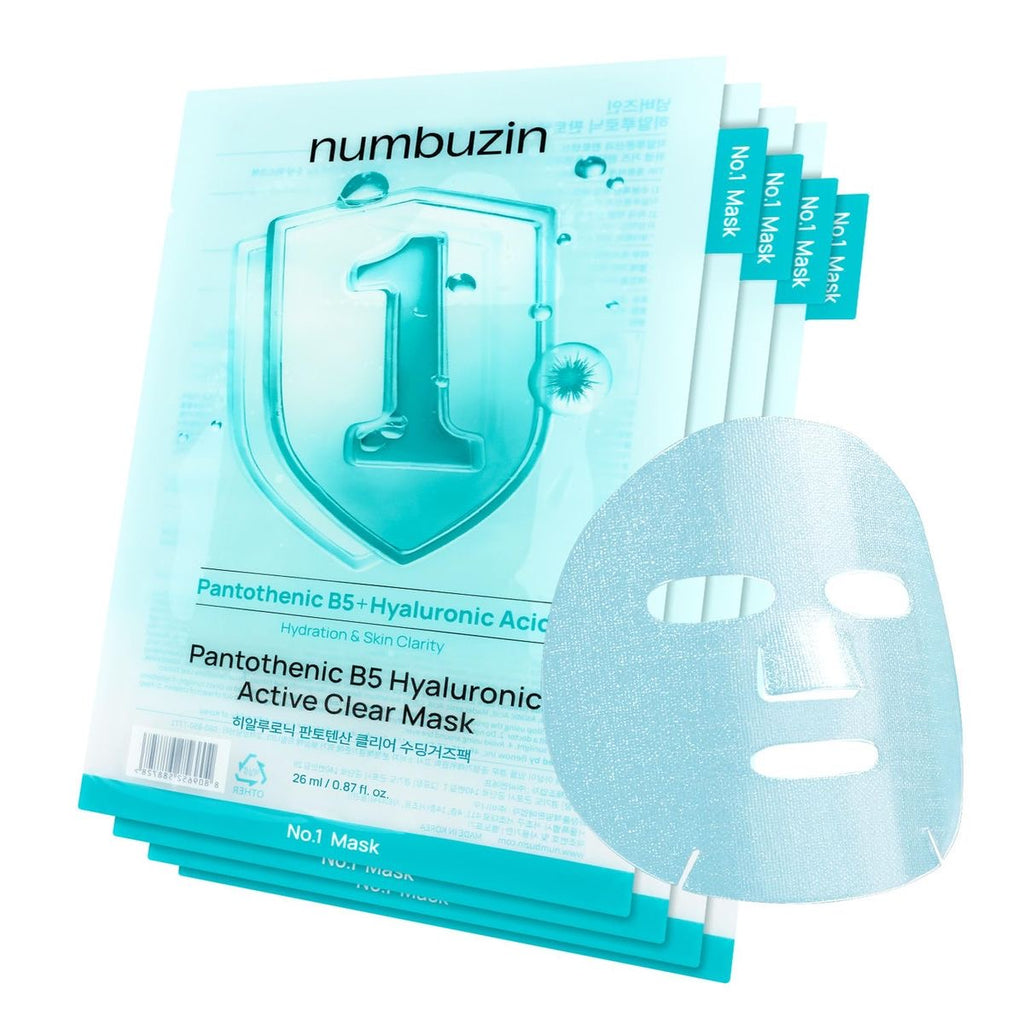 Numbuzin
No.1 Pantothenic B5 Hyaluronic Active Clear Mask