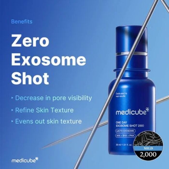 Medicube One Day Exosome Shot Pore Ampoule 2000