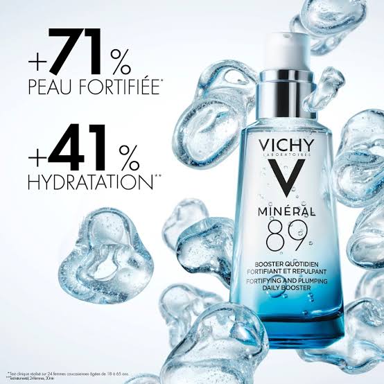 Vichy Minéral 89 Sérum Booster Quotidien Fortifiant et Repulpant – 50 ml