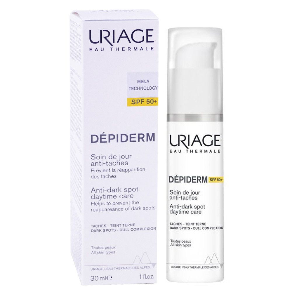 Uriage Dépiderm SPF 50+ Anti-Taches – Soin solaire visage 30 ml