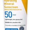 Cerave Crème Solaire Minérale Hydratante SPF 50 Lotion Visage 75ml